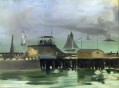 The Jetty at Boulogne Eduard Manet